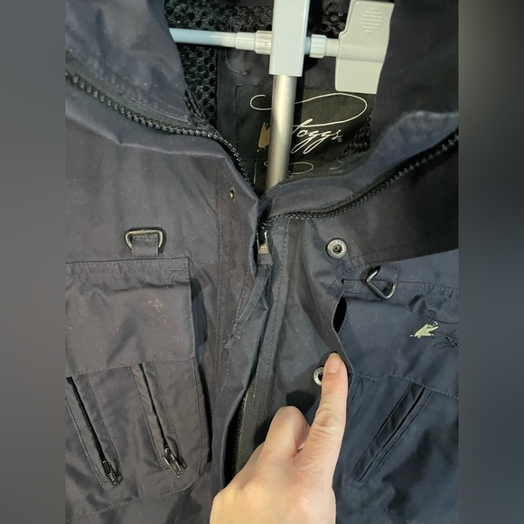 Navy‎ blue, frog toggs men’s jacket size medium - Picture 3 of 11